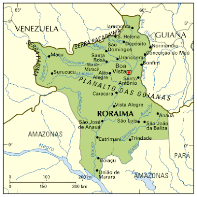 Roraima Mapa da Cidade