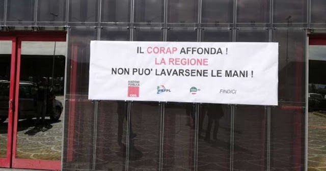 Svolta nella crisi del Corap. I sindacati: “Rimane lo stato di agitazione. Senza riscontri positivi sarà sciopero”