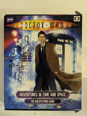 Doctor Who RPG Box Cover