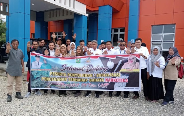 Dinsos Kabupaten Solok Gelar Penyuluhan Pencegahan Terhadap Bahaya Narkotika Penyakit HIV Dan LGBT