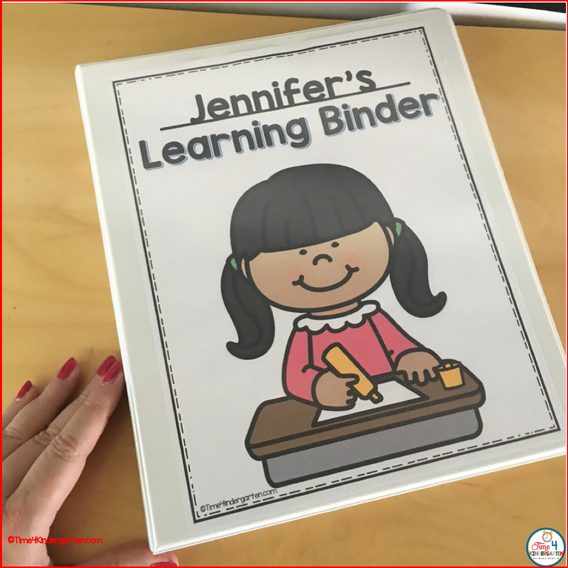 Kindergarten skills binder