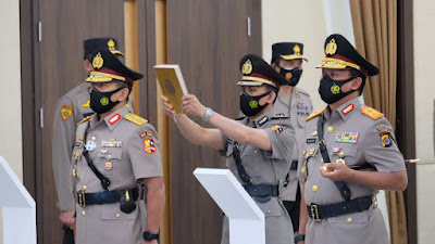 Kapolda Banten Kini Resmi di Jabat Irjen Pol Dr Rudy Heriyanto,SH, MH, M.B.A.