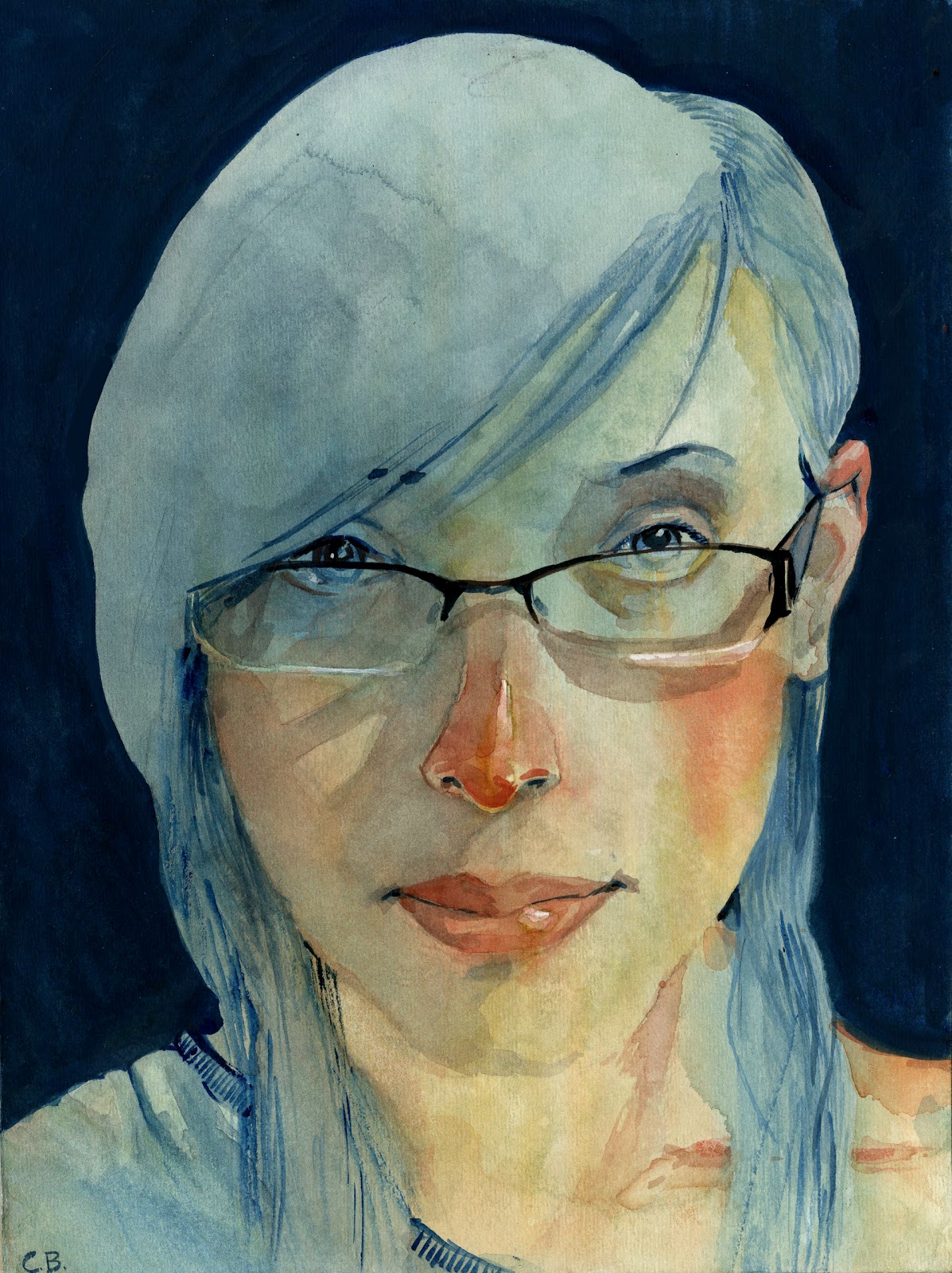 Chris Baldwin Illustration: Watercolor Portraits