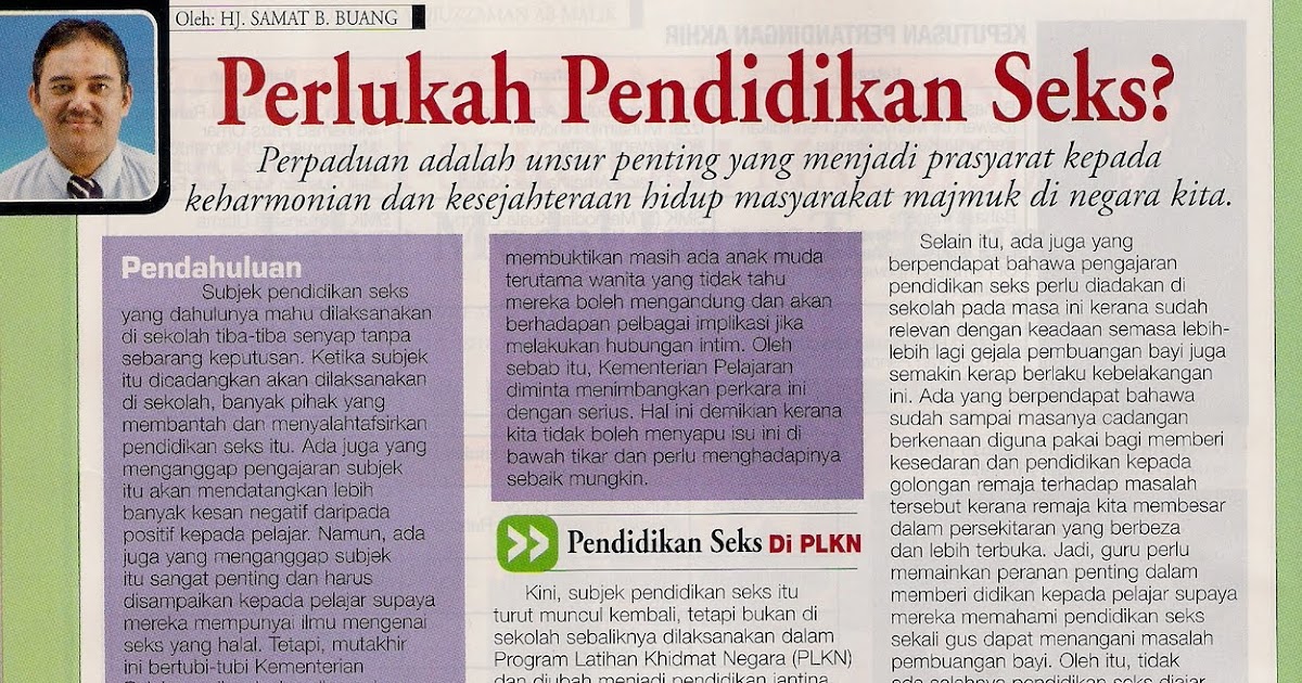 KERTAS 1 BM SPM SAYA: RENCANA UMUM 29: PERLUKAH PENDIDIKAN 