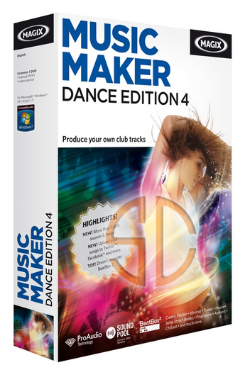 MAGIX Music Maker Dance Edition 4 v6.0.0.6 Incl Keygen