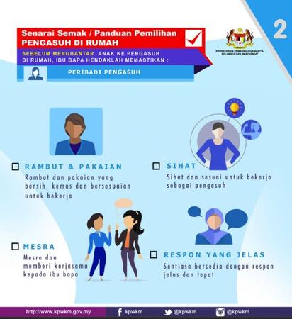 mencari pengasuh anak