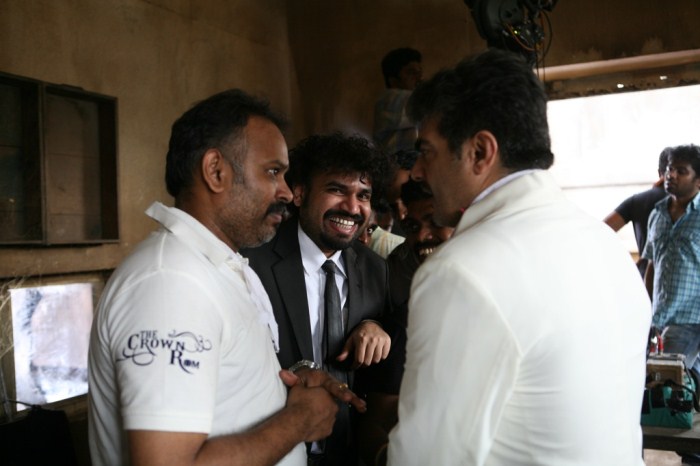 Mankatha Shooting Spot Stills gallery