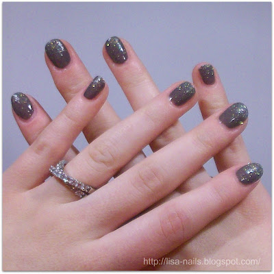 Sister NOTD: Stars in a Puddle