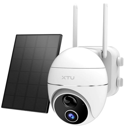 XTU GX1S Solar Powered Wireless Outdoor Security Camera