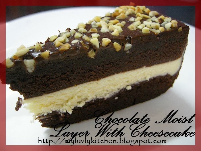 Resepi Kek Coklat Moist KukusChocolate Moist Layer With 