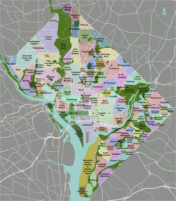 DC NEIGHBORHOOD MAP