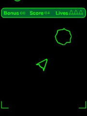 Asteroidz is a free Flash Lite Game for Nokia S60