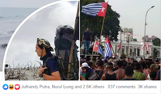 Enzo Zenz bawa Bendera Tauhid heboh