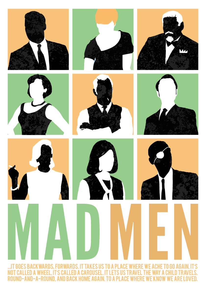 Mad Men Poster Carousel Quote