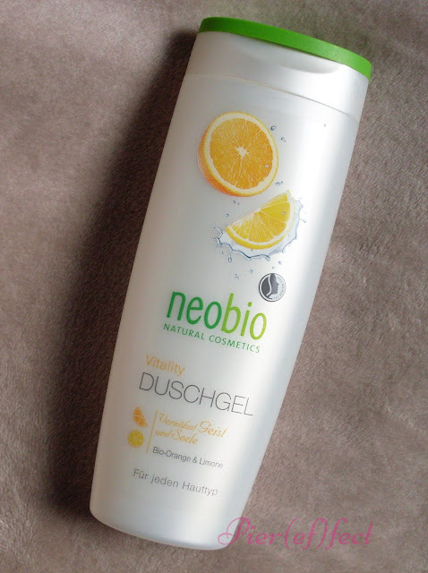 neobio gel doccia arancio e lime