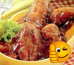 Resep Sayap Ayam Goreng Saus Madu