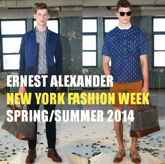 Ernest Alexander Spring Summer 2014 New York Fashion Week