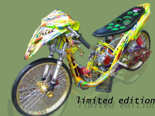 Gambar MOTOR DRAG Matic Drag | Racing look title=