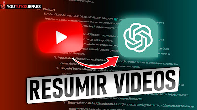 resumir videos de youtube con chatgpt