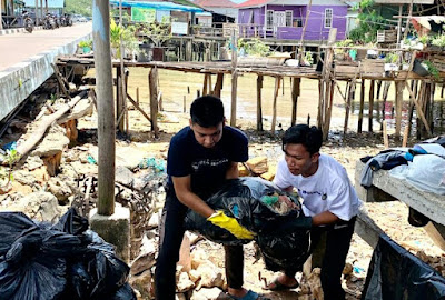 Bersama Colours Global, Sahabat Humas BP Batam Kembali Lakukan Aksi Bersih-Bersih di Tanjung Riau