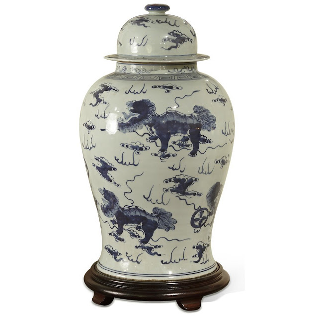 discount price ginger jars, blue and white porcelain, asian porcelain, chinese porcelain, clearance price blue and white jars,