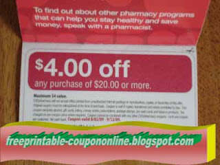 Free Printable Cvs Pharmacy Coupons