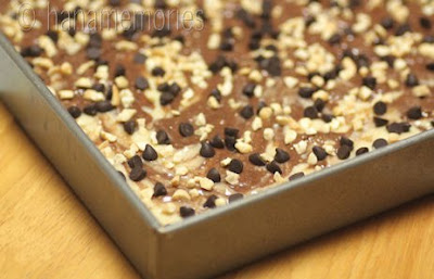 HaNa's FamiLy: Chocolate Bottom Banana Square