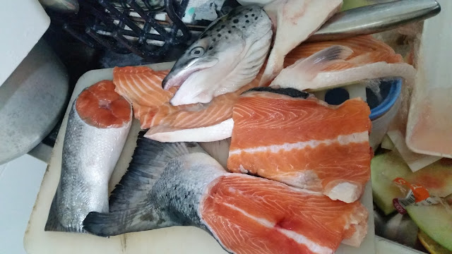 Resepi Ikan Salmon Masak Tempoyak Cili Api - SyafieraYamin.com