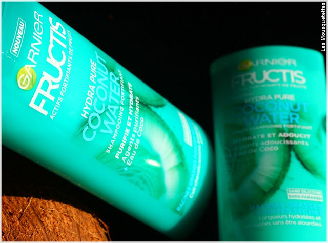 Hydra Pure Coconut Water Fructis de Garnier - Shampoing Cheveux mixtes - Blog beauté