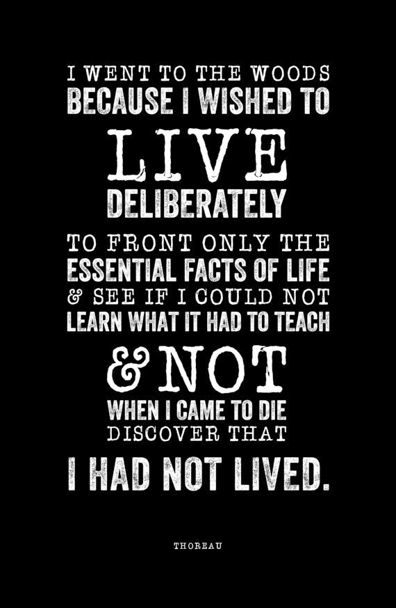 Thoreau's Quote