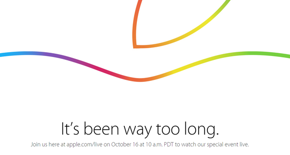 Apple's October 16, 2014 iPad, Mac Event Live Streaming Video Link via iOS, OS X, Windows, Apple TV