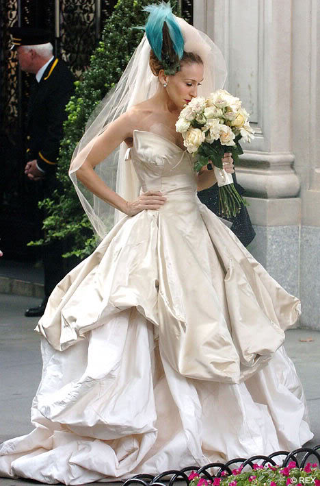 sex and the city vivienne westwood wedding dress. Vivienne Westwood takes bridal