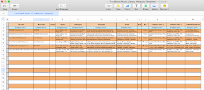  Music Library Metadata Spreadsheet Template (Download)