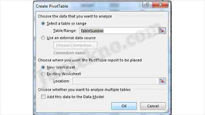 Cara Membuat Pivot Table di Exel