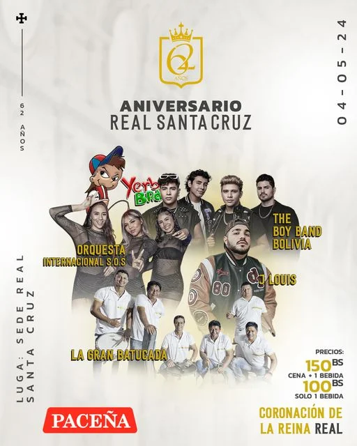 ¡𝟔𝟐 𝐀𝐍𝐈𝐕𝐄𝐑𝐒𝐀𝐑𝐈𝐎 𝐑𝐄𝐀𝐋 𝐒𝐀𝐍𝐓𝐀 𝐂𝐑𝐔𝐙! 🎉🎶👑