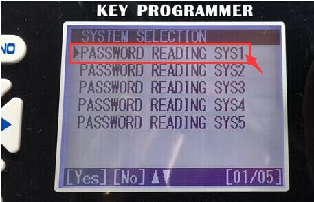 Password Reading SYS1