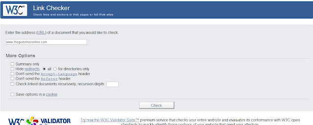 W3C Link Checker