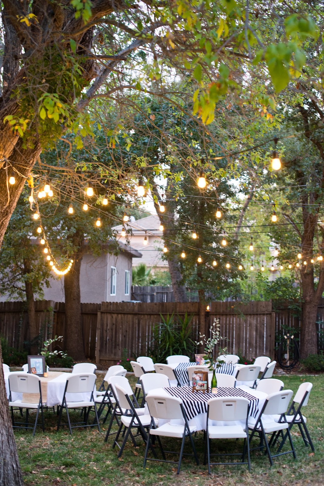 Domestic Fashionista Backyard  Birthday  Party  For the Guy 