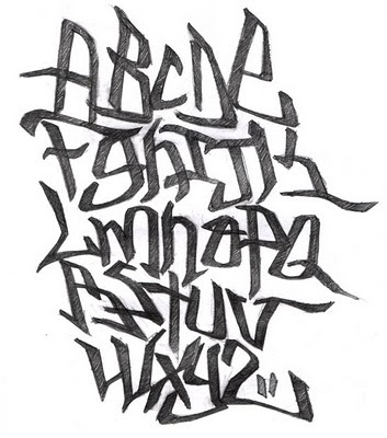 Graffiti-Letters-Alphabet-Designs-Sketches-A-Z