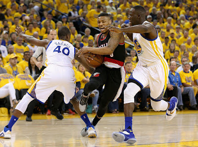 Trail Blazers vs Warriors Game 2