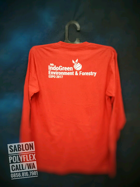 Jasa Sablon Kaos Satuan Sablon Polyflex