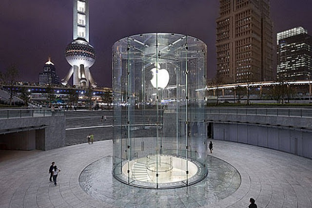 Loja Apple em Pudong: a empresa já tem cinco unidades na China e se prepara para abrir a maior delas em Dalian