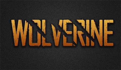 Photoshop Tutorial  Wolverine Text Effect