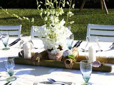 Beach Wedding Receptions on For An Elegant Look  Keep Your Beach Wedding Reception D  Cor To A