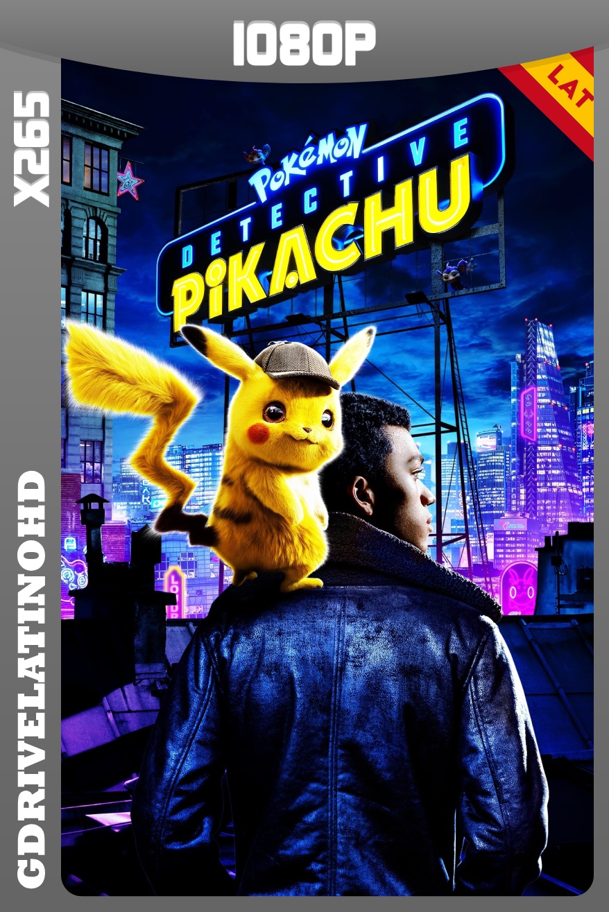 Pokémon Detective Pikachu (2019) BDRip x265 1080p Latino-Inglés