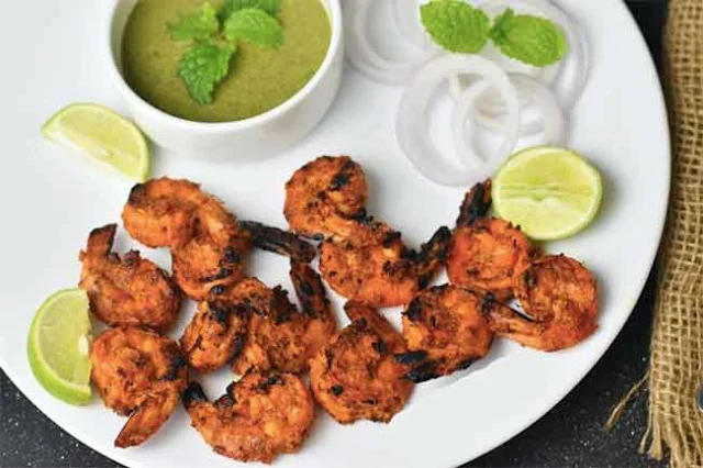 crevettes tandoori