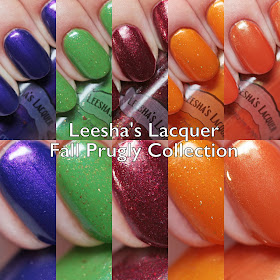 Leesha's Lacquer Fall Prugly Collection