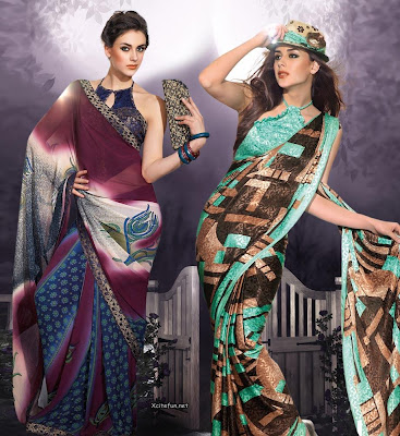 Party Wear Jacquard Saree Collection 