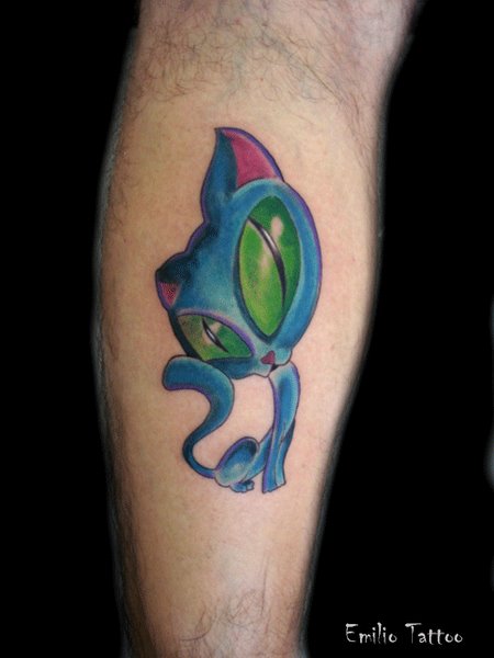 tattoo gato