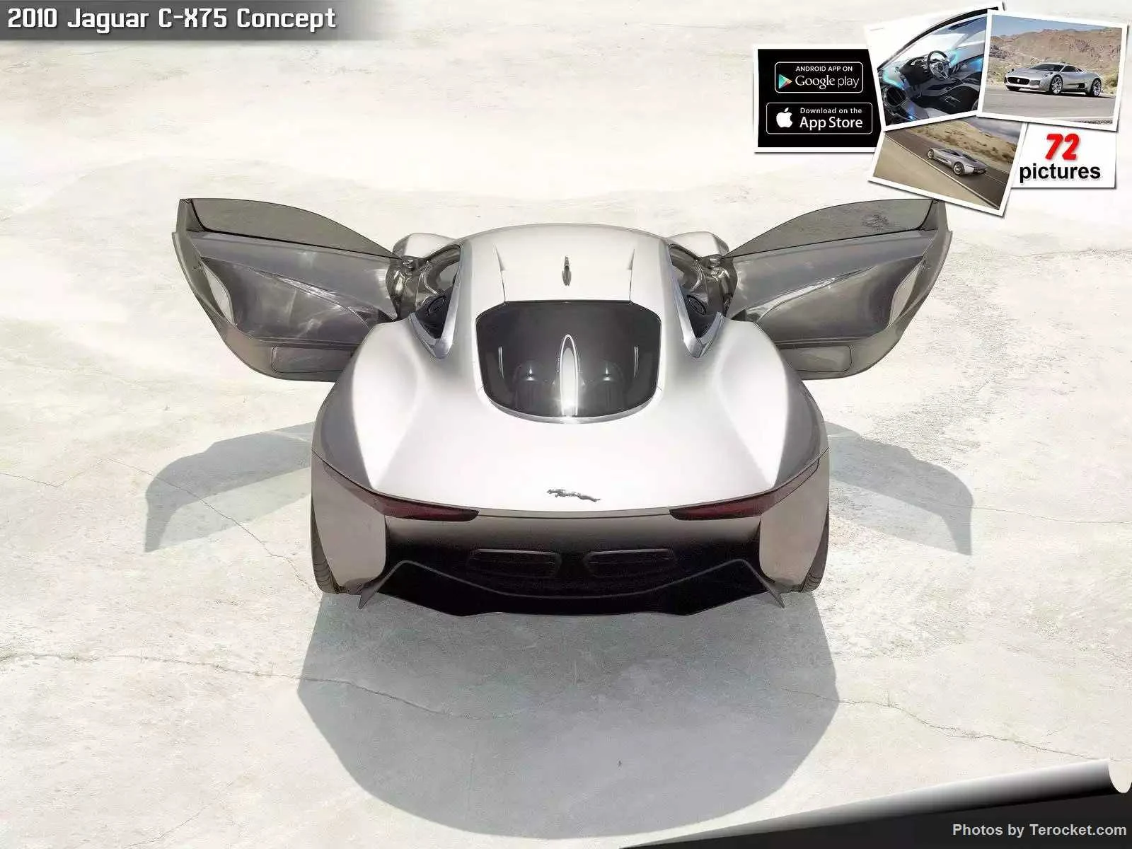 Hình ảnh xe ô tô Jaguar C-X75 Concept 2010 & nội ngoại thất